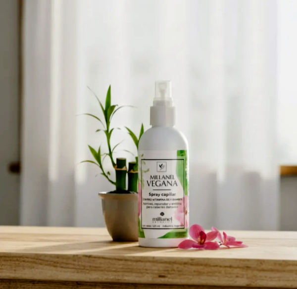 Producto - Spray capilar vegano 125ml nutre, repara ,anti frizz