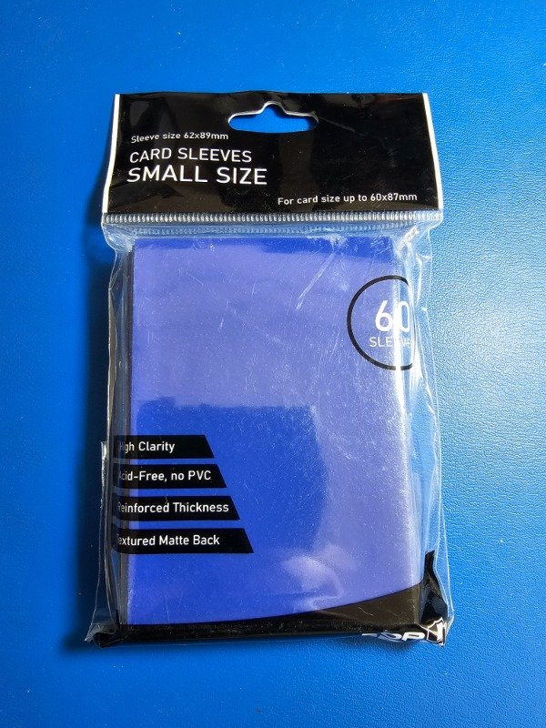 Producto - Folios Azul Top Deck - Tamaño Yugioh - Pack x60