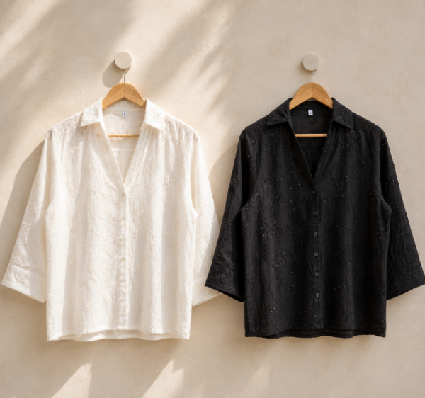 Producto - Camisa Paulina (Voile Bordado D2) - 5