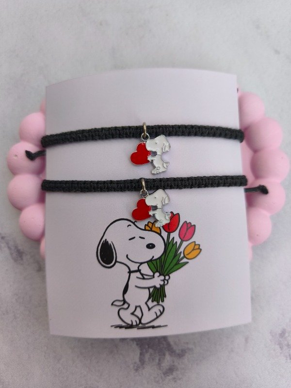 Producto - Pulseras Snoopy dije esmaltado - 3