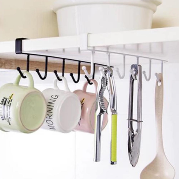 Producto - Colgante Organizador Porta Tazas Perchero Negro