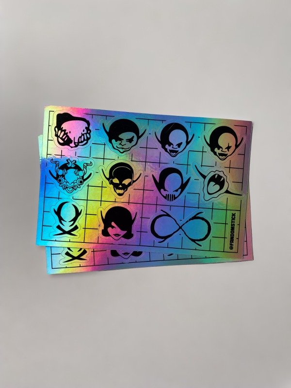 Producto - Los Piojos - Plancha de Stickers