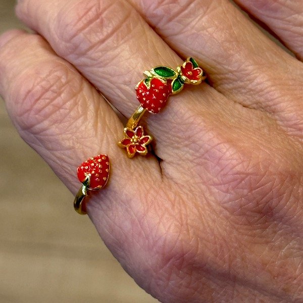 Producto - Anillo frutillas
