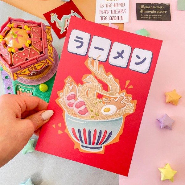 Producto - Print A5 Opalina Ramencito