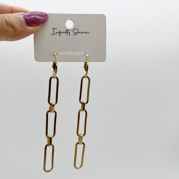 Producto - Argollas Cadena Art 977