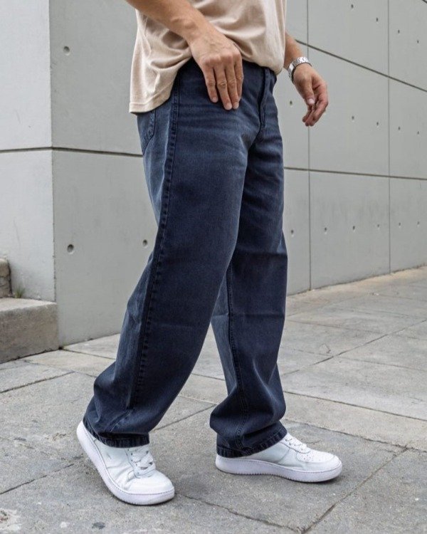 Producto - Jean Baggy Gris Oscuro - 1