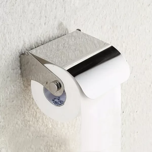 Producto - Porta rollo papel higienico acero inoxidable