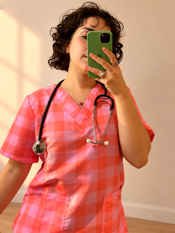 Producto - Ambo Médico Estampado Picnic