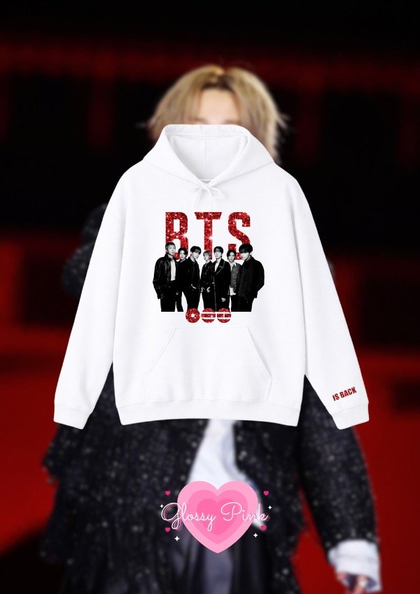 Producto - Canguro BTS glitter rojo - DTF