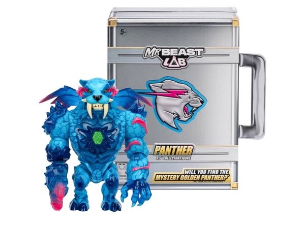 Producto - MrBeast Lab maleta  Collector Figura Pantera