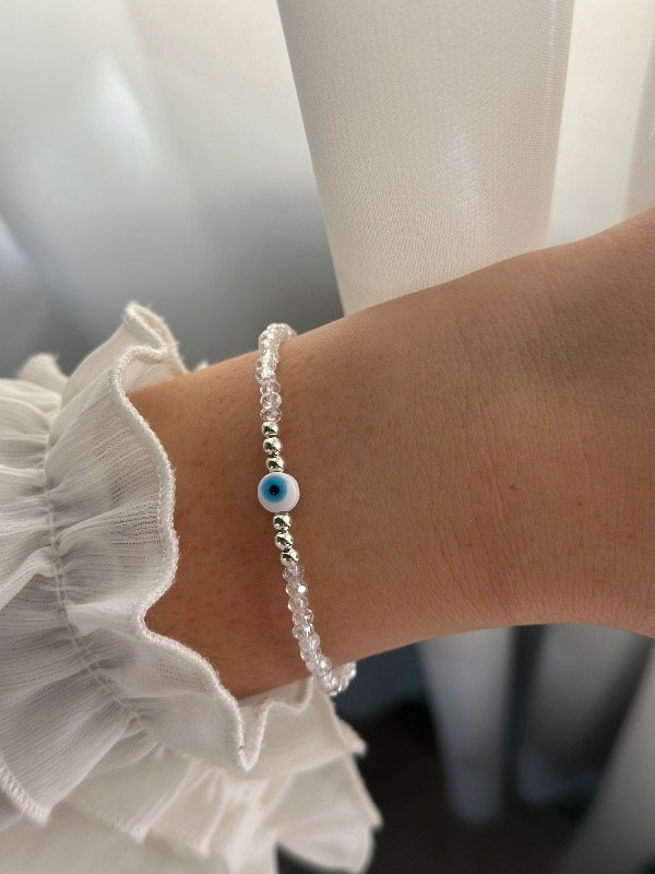 Producto - Pulsera ojo turco cristal