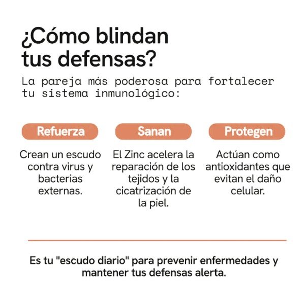Producto - Vitamina C + Zinc en Cápsulas - 3