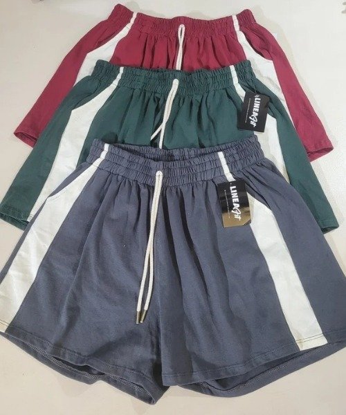 Producto - Short suelto algodón Bordó