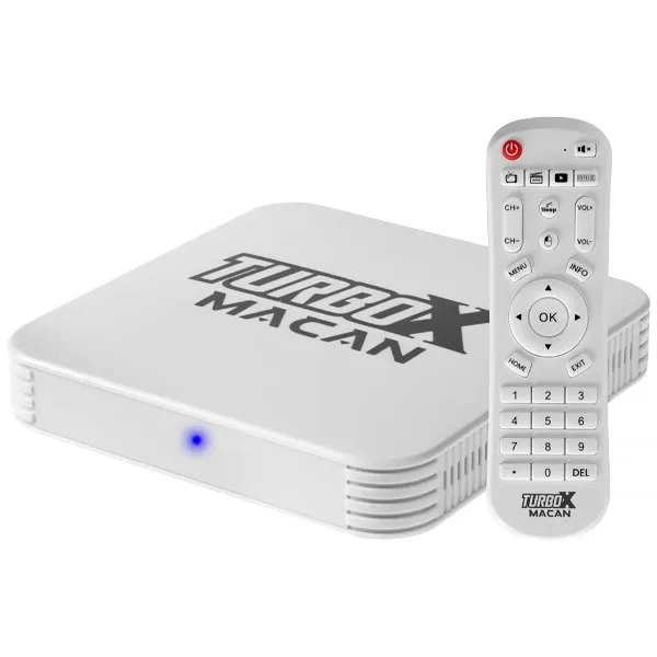 Producto - Audisat Turbo X Macan Iptv Con De 16GB 2GB RAM Blanco