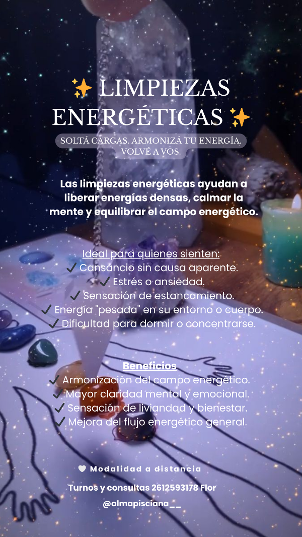 Producto - Limpieza energética