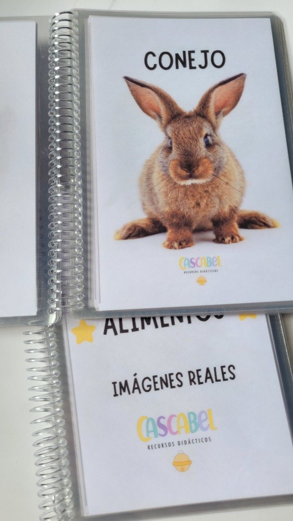 Producto - 1 cuaderno apoyos visuales a elección