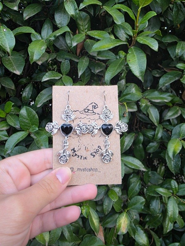 Producto - Aros Cruz Rosas