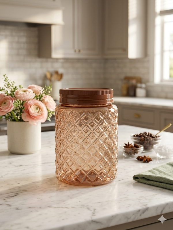 Producto - Tarro plástico diamante 1000ml