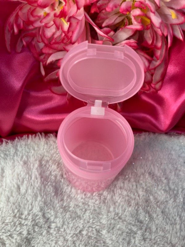 Producto - Porta algodón rosa