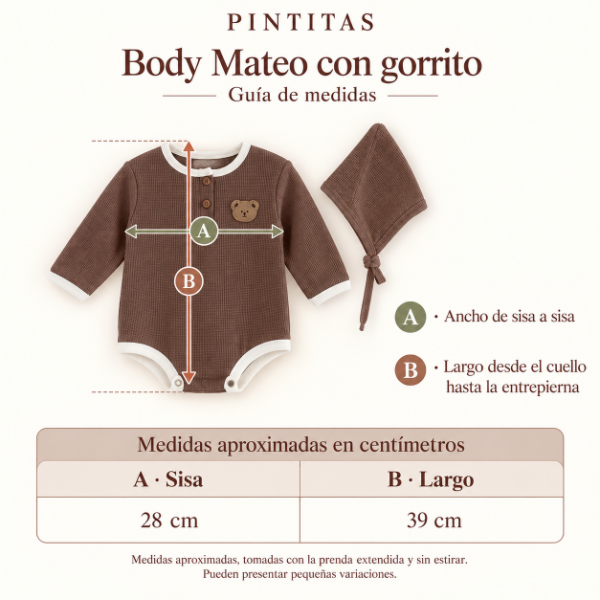 Producto - Body Mateo con Gorrito - 3