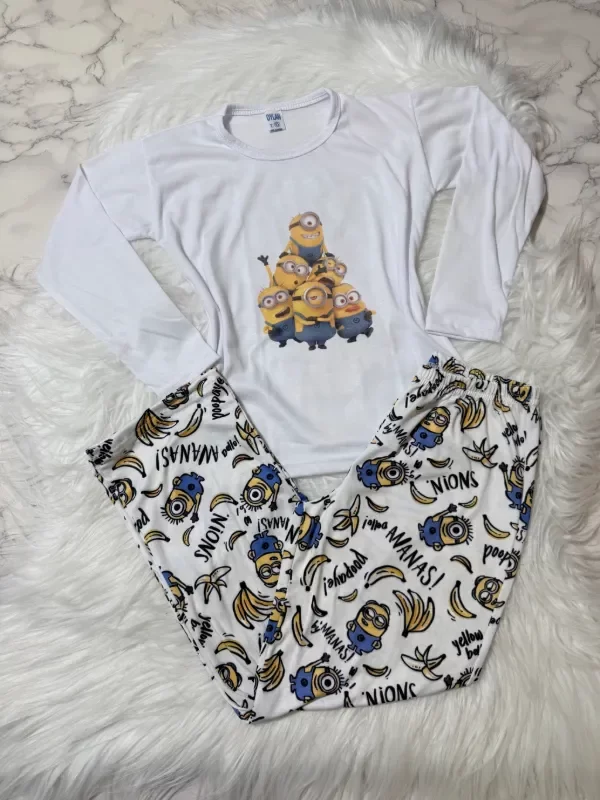 Producto - Pijama Minions Banana manga larga niños - 0