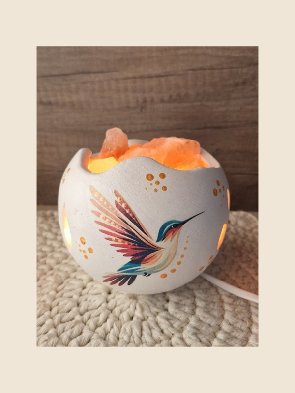 Producto - Lampara de sal ondas colibri