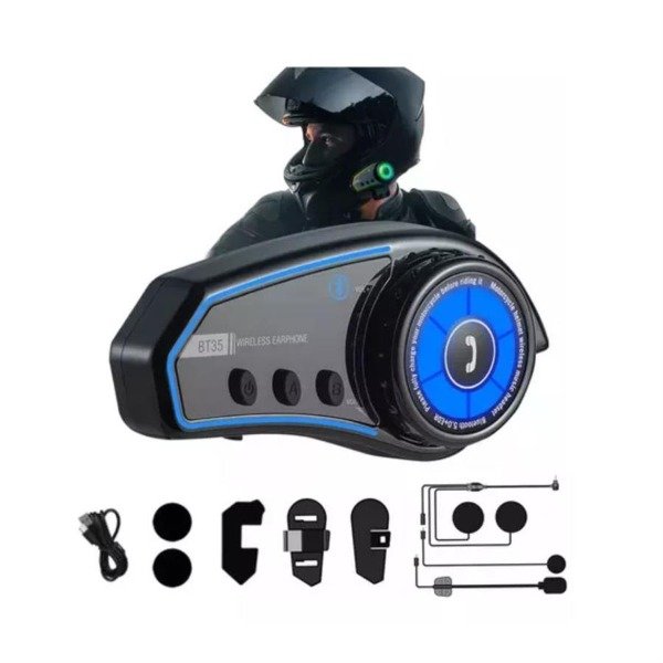 Producto - Auricular Bluetooth Moto Casco Manos Libres Impermeable