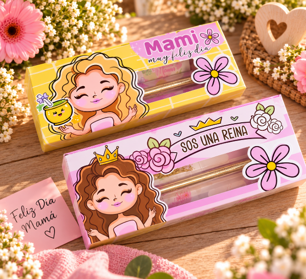 Producto - 10 Cajas porta Bombillas y yuyito Mamá Madre - 5
