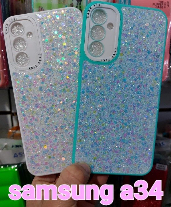 Producto - Fundas glitter. Samsung a34