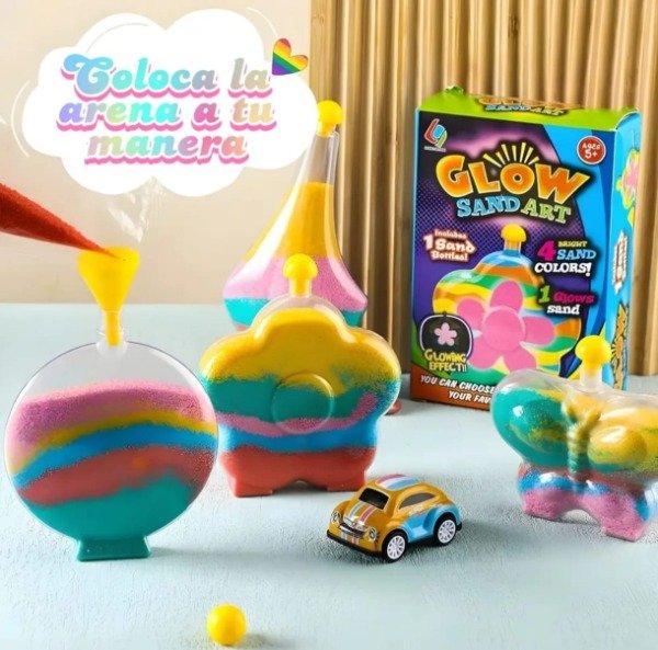 Producto - Botella de Arena Brillante CP