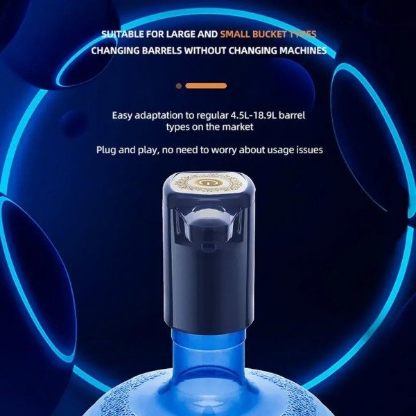 Producto - Bomba Eléctrica De Agua Para Bidon Recargable Usb - 2