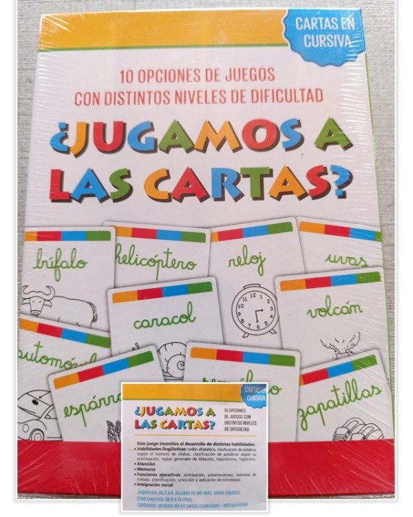 Producto - Jugamos a las Cartas - LAS CURSIVAS