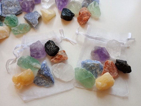 Producto - SET 7 CHAKRAS 2 CM. EN BRUTO.