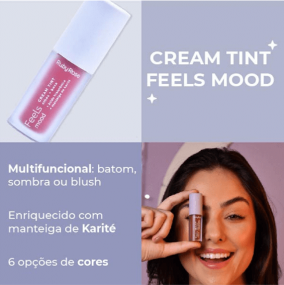 Producto - Cream Tint - Mejillas, ojos y labios - Ruby Rose