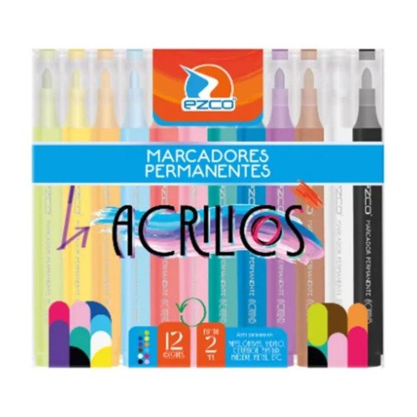 Producto - Marcadores acrílicos x 12