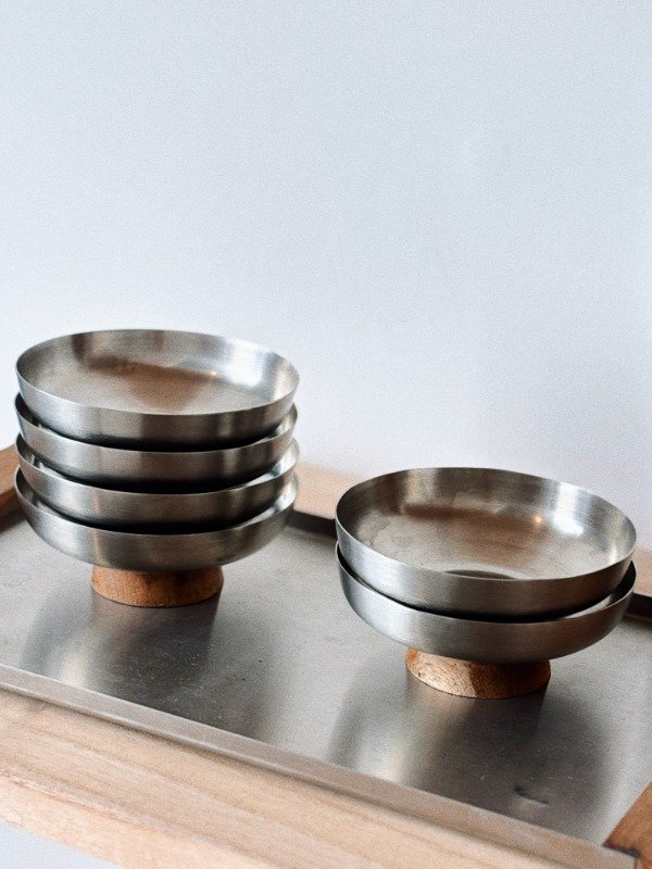 Producto - SET VINTAGE ACERO INOXIDABLE