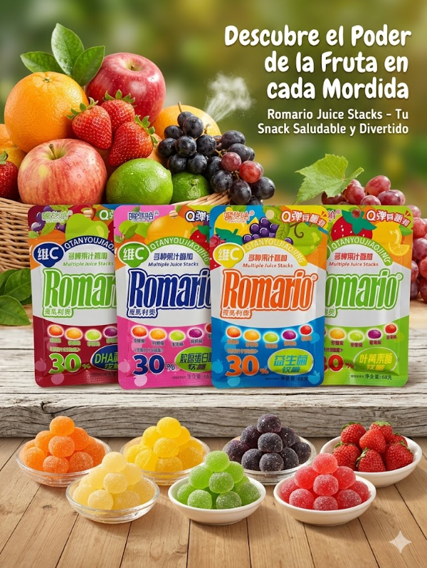 Producto - Gomitas Mix Frutales - Romario