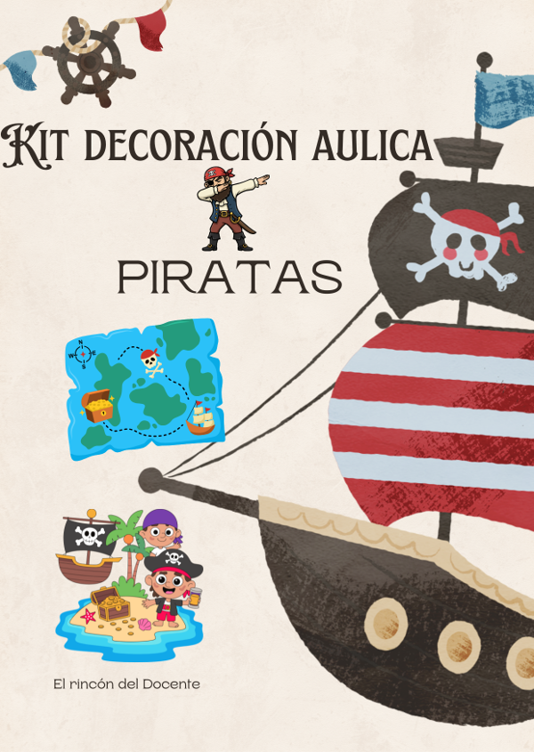 Producto - Kit decoración Piratas
