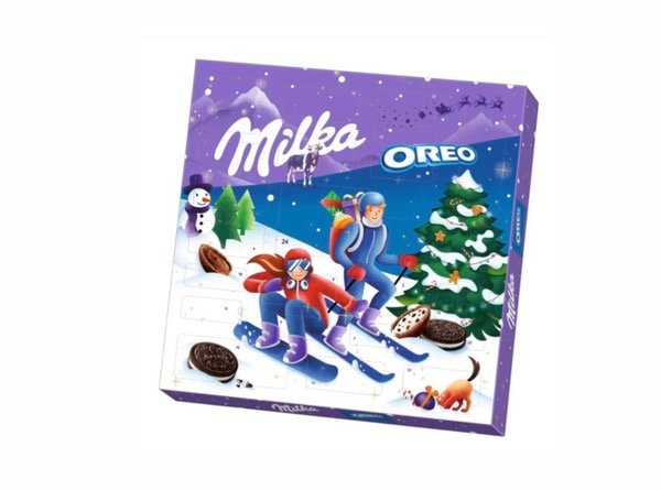 Producto - Calendario adviento milka oreo 284gr