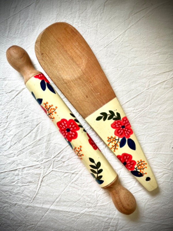 Producto - Set palo de amasar y cucharon