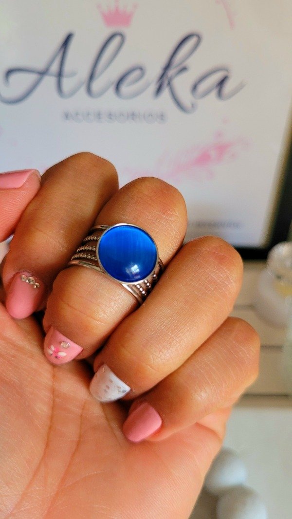 Producto - Anillo regulable redondo de acero quirúrgico - 7
