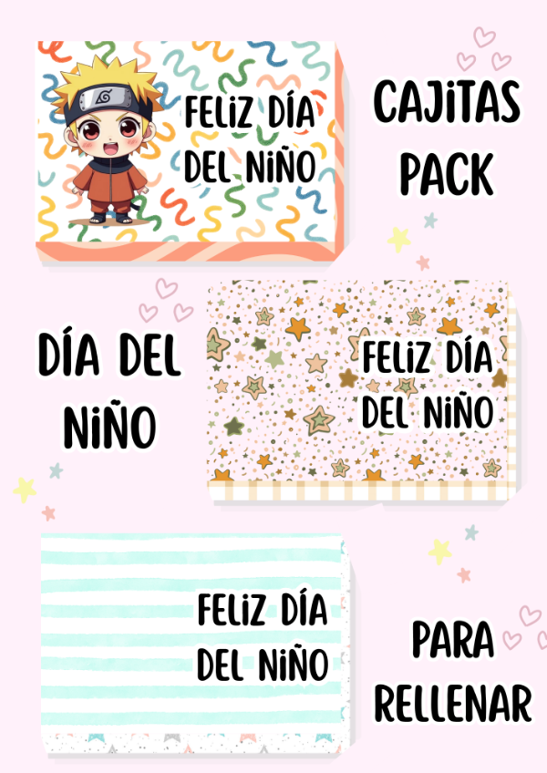 Producto - Cajitas bomboneras pack x 5 und surt - 7
