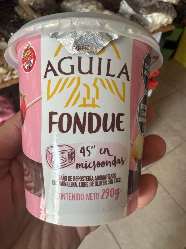 Producto - Relleno aguila fondue sin tacc x290gr