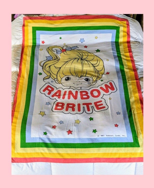 Producto - Cubrecama Rainbow Brite 80s 2