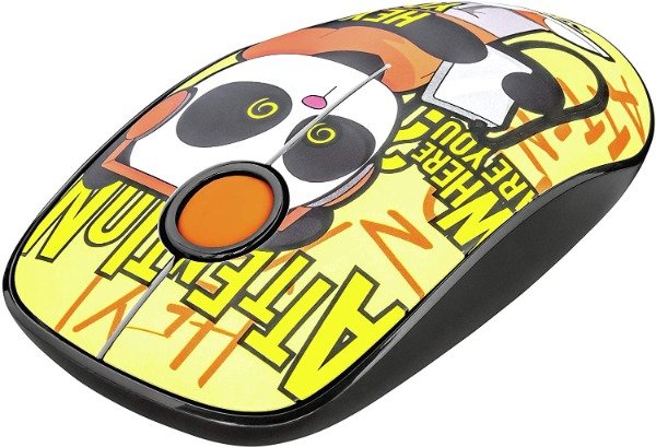 Producto - MOUSE TRUST SKETCH SILENT WIRELESS YELLOW