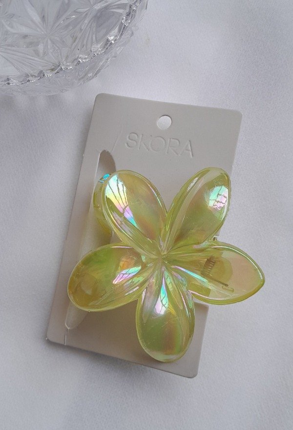 Producto - BROCHE HAWAIANO AMARILLO
