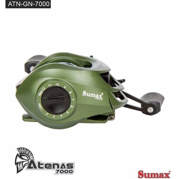 Producto - Reel Bait Sumax Atenas 7000 7BB 7Kg Colores Verde AMBAS MANIJAS - 2