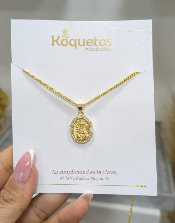 Producto - Virgen de Coromoto en Goldfilled - 1