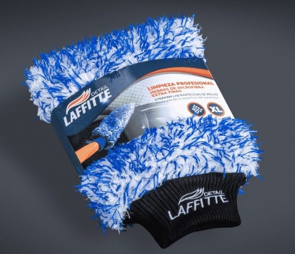 Producto - Manopla de microfibra Profesional Laffitte