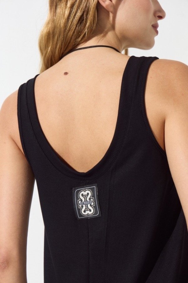 Producto - Musculosa Pyco morley St Marie Gris Melange - 1